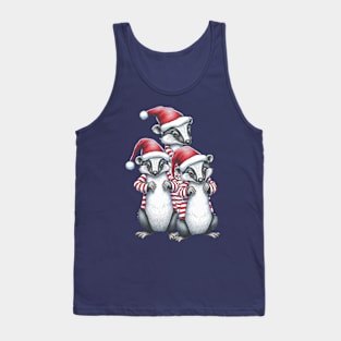 Funny Christmas for Lemur lovers Tank Top